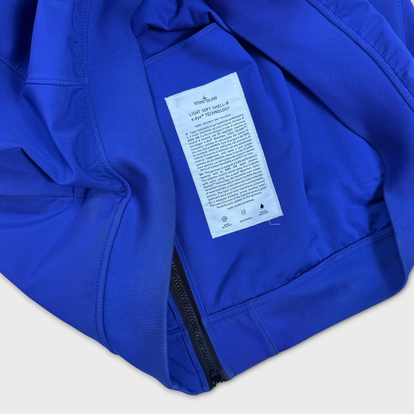 Stone Island Royal Blue Soft Shell Jacket 3XL