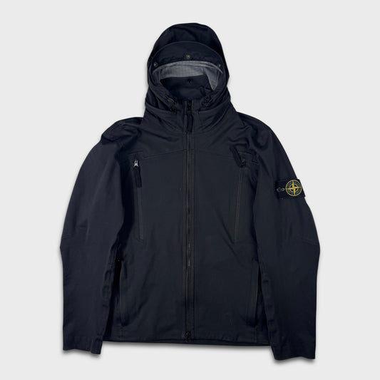 Stone Island Light Soft Shell Grid Check Jacket M