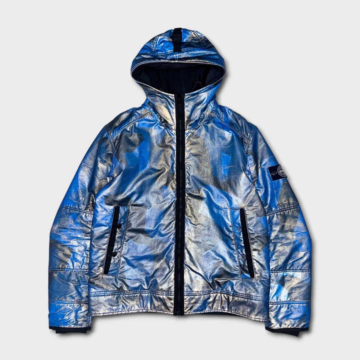 Stone Island 30th Anniversary Reflective Camouflage Jacket XL