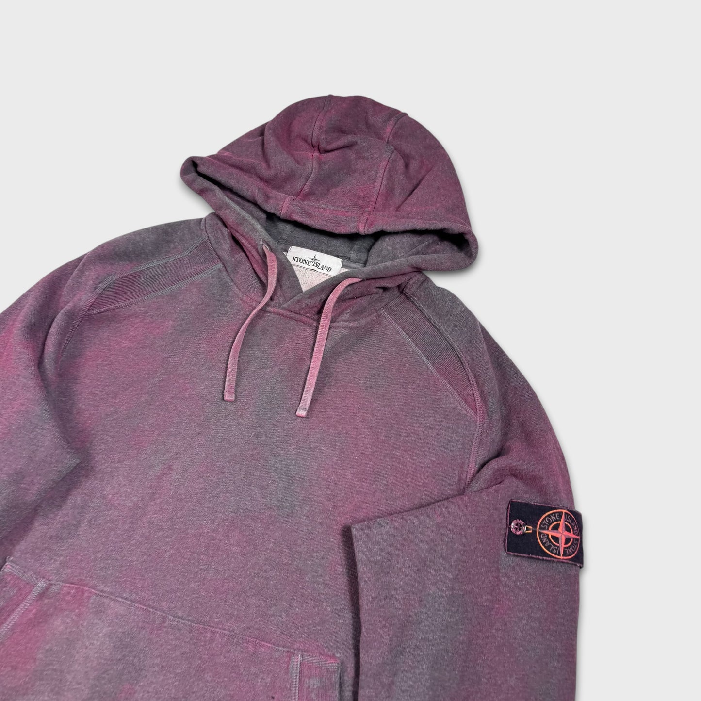 Stone Island Purple Dust Hoodie L