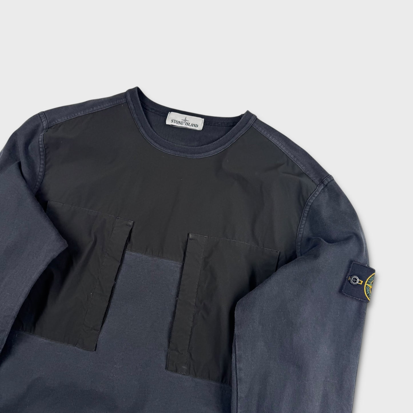 Stone Island Mussola Crewneck Sweatshirt L