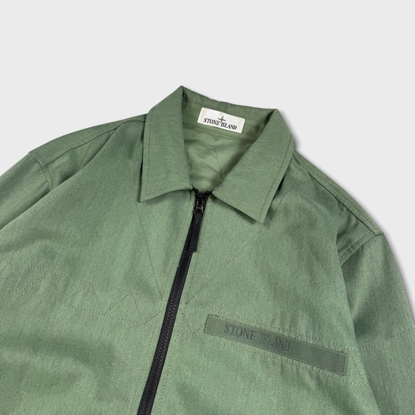 Stone Island Brushed Heavy Cotton Overshirt Jacket XL