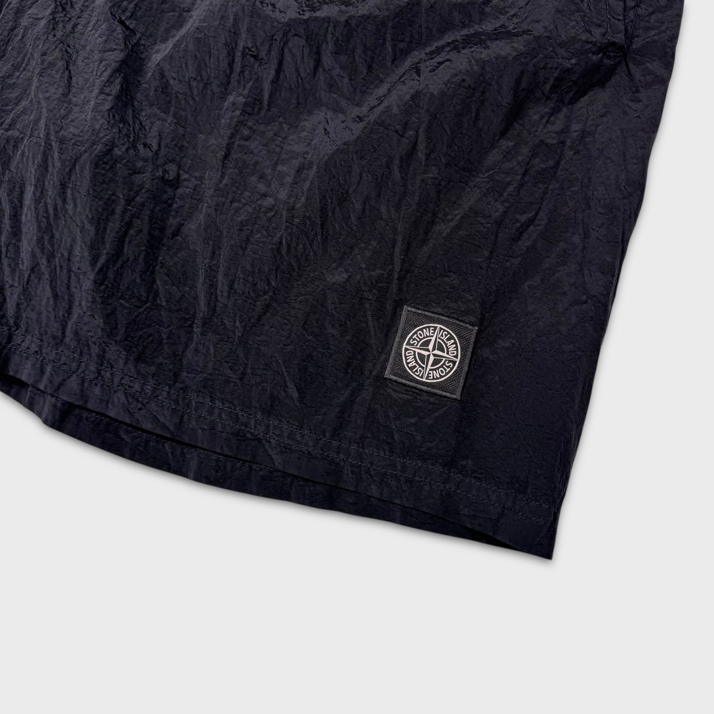 Stone Island Black Nylon Metal Shorts XXL