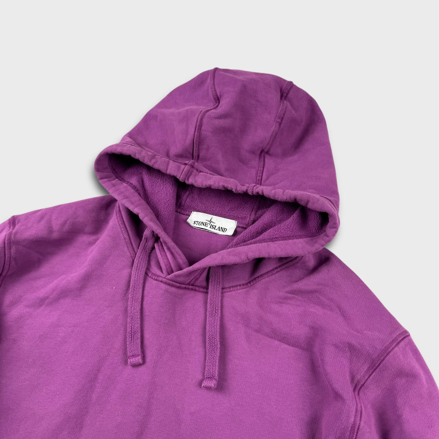 Stone Island Purple Pullover Hoodie XL