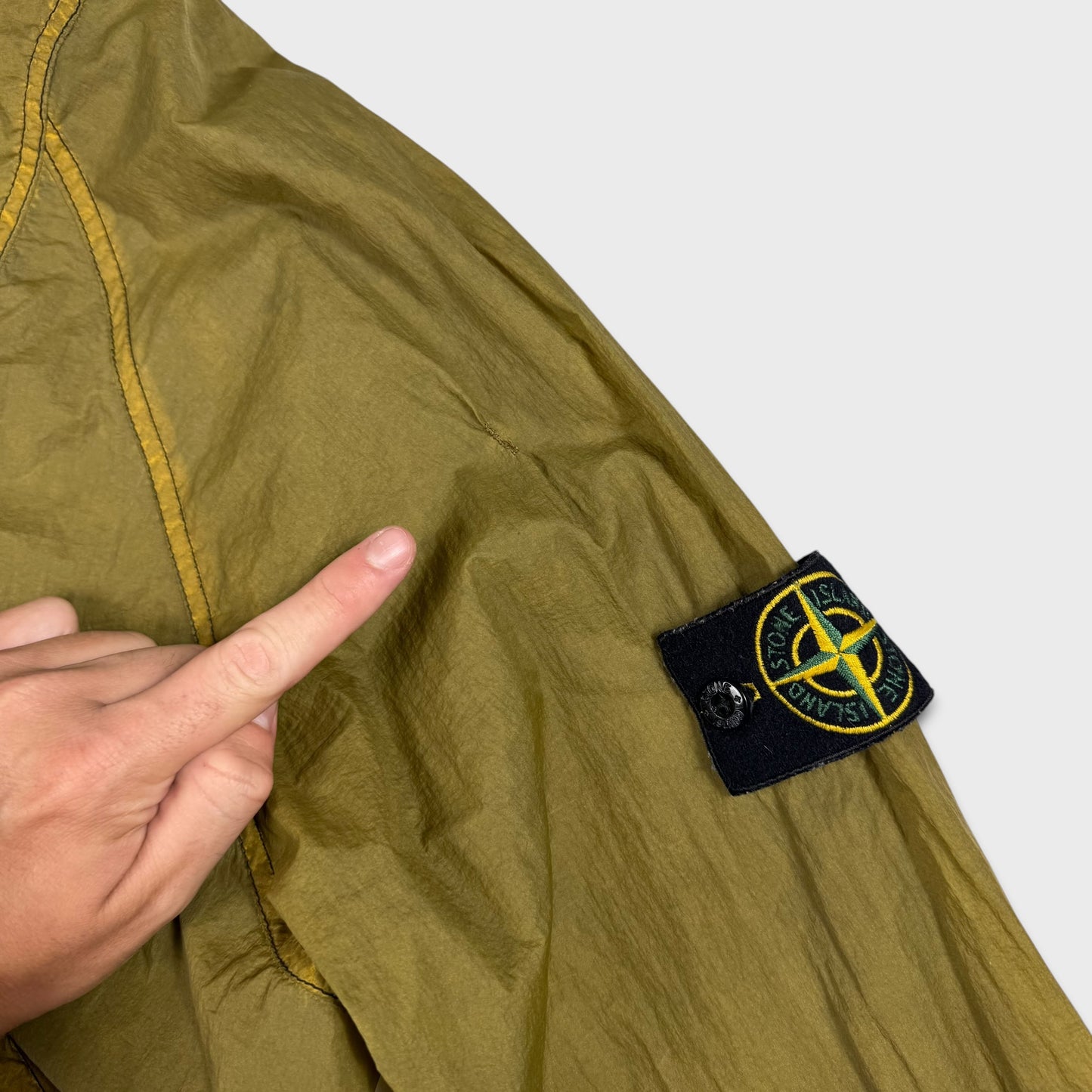 Stone Island 2010 Japan Packable Nylon Windbreaker Jacket L