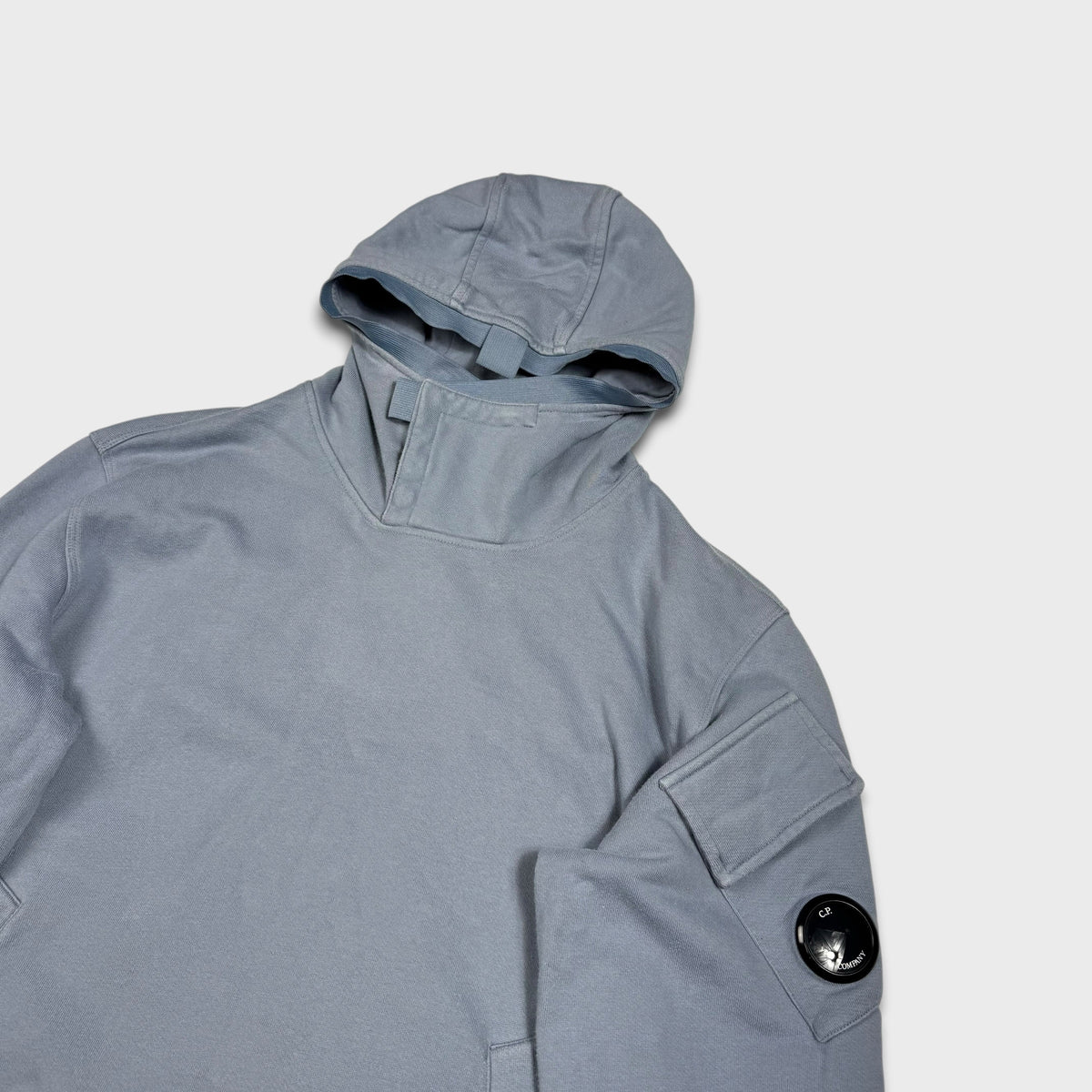 CP Company Baby Blue Lens Hoodie L