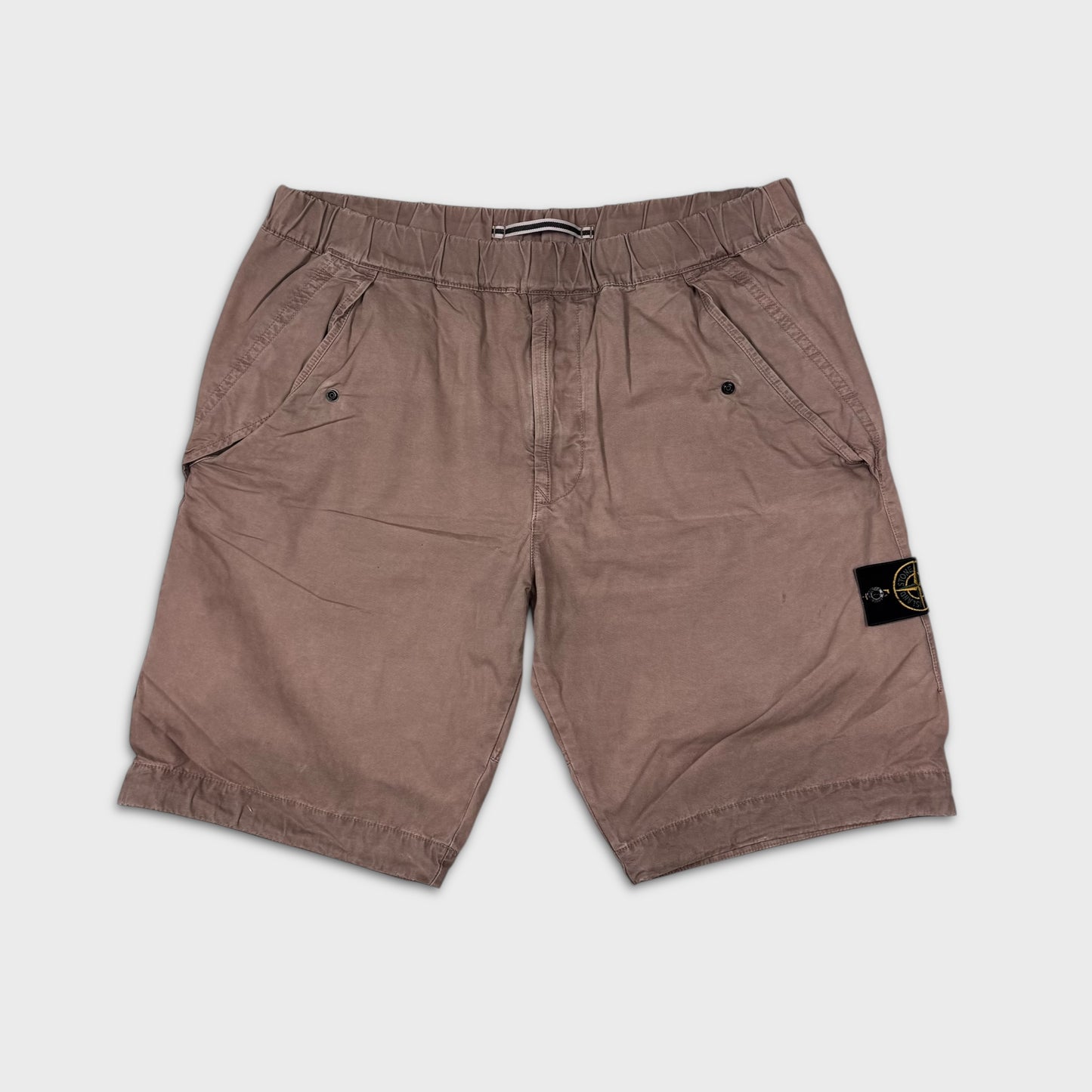 Stone Island Beige Cargo Shorts W36