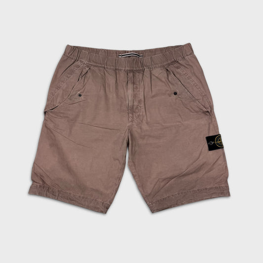 Stone Island Beige Cargo Shorts W36