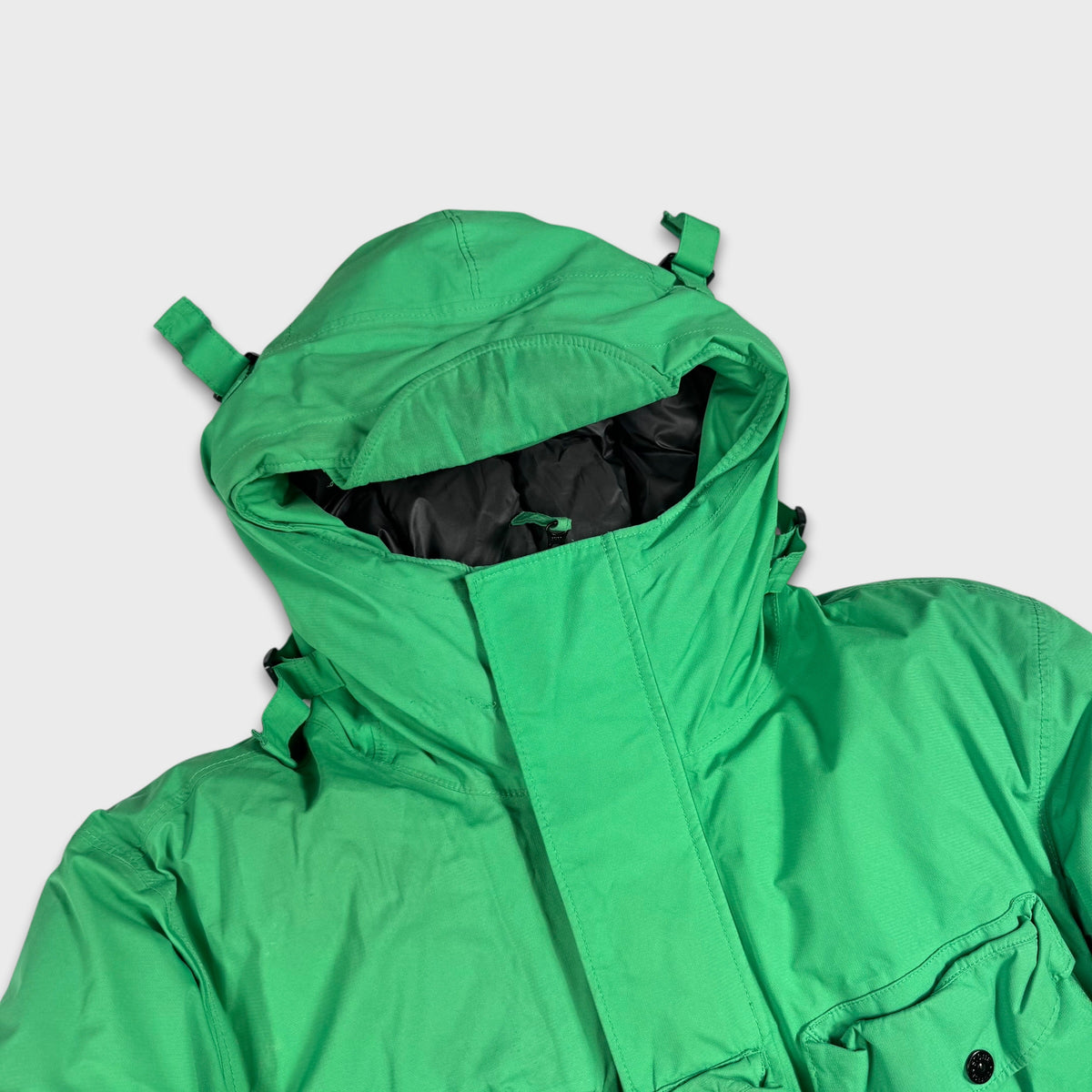 Stone Island Ripstop Goretex Technology Down Jacket L