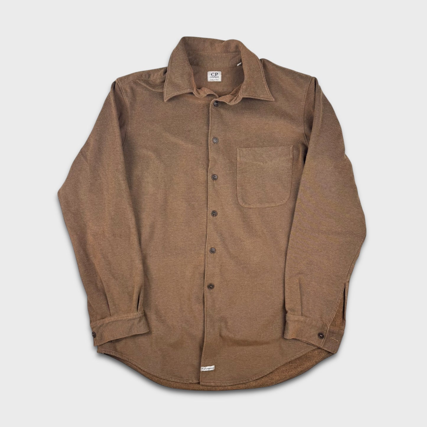 CP Company Vintage Brown Button Shirt L