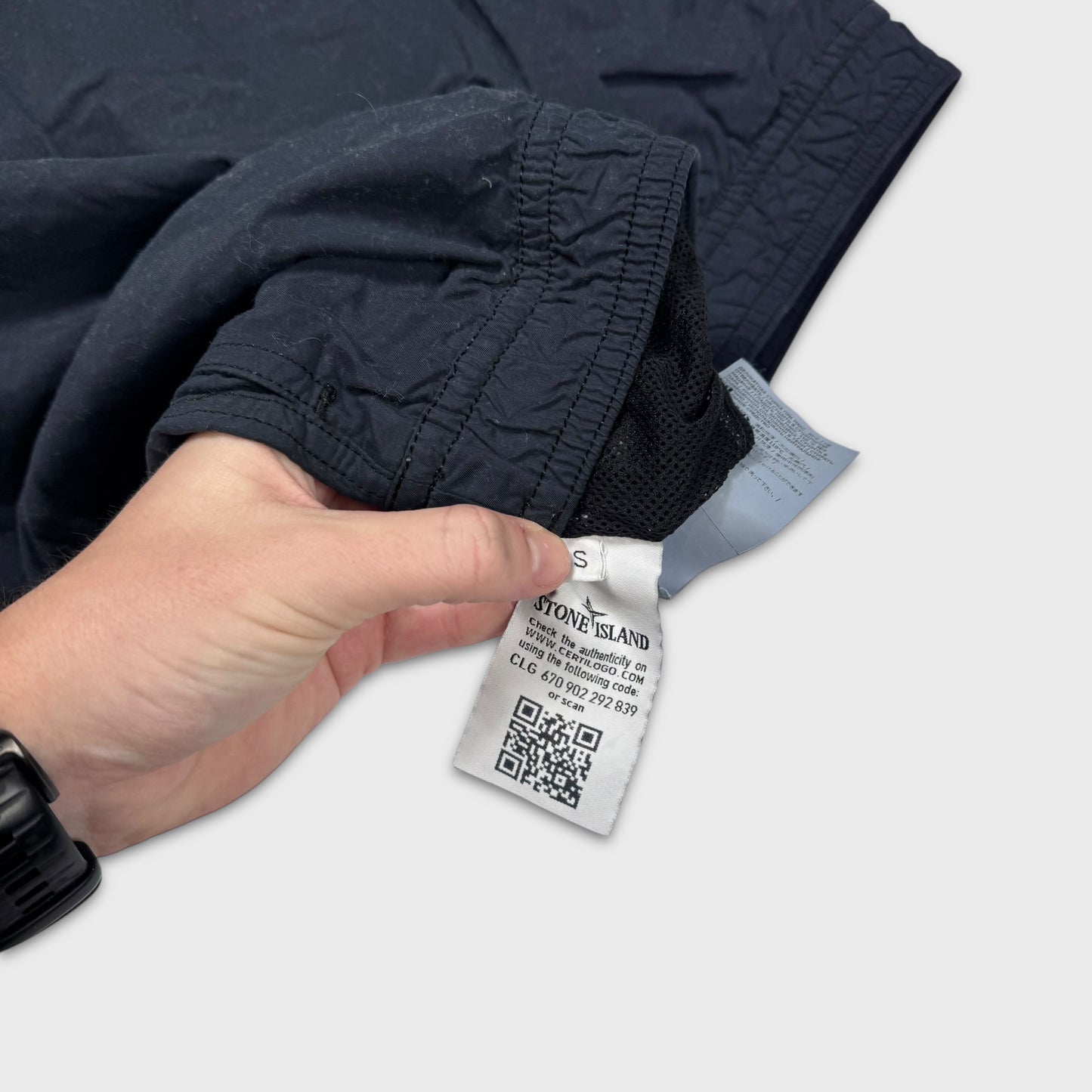 Stone Island Navy Swim Shorts S