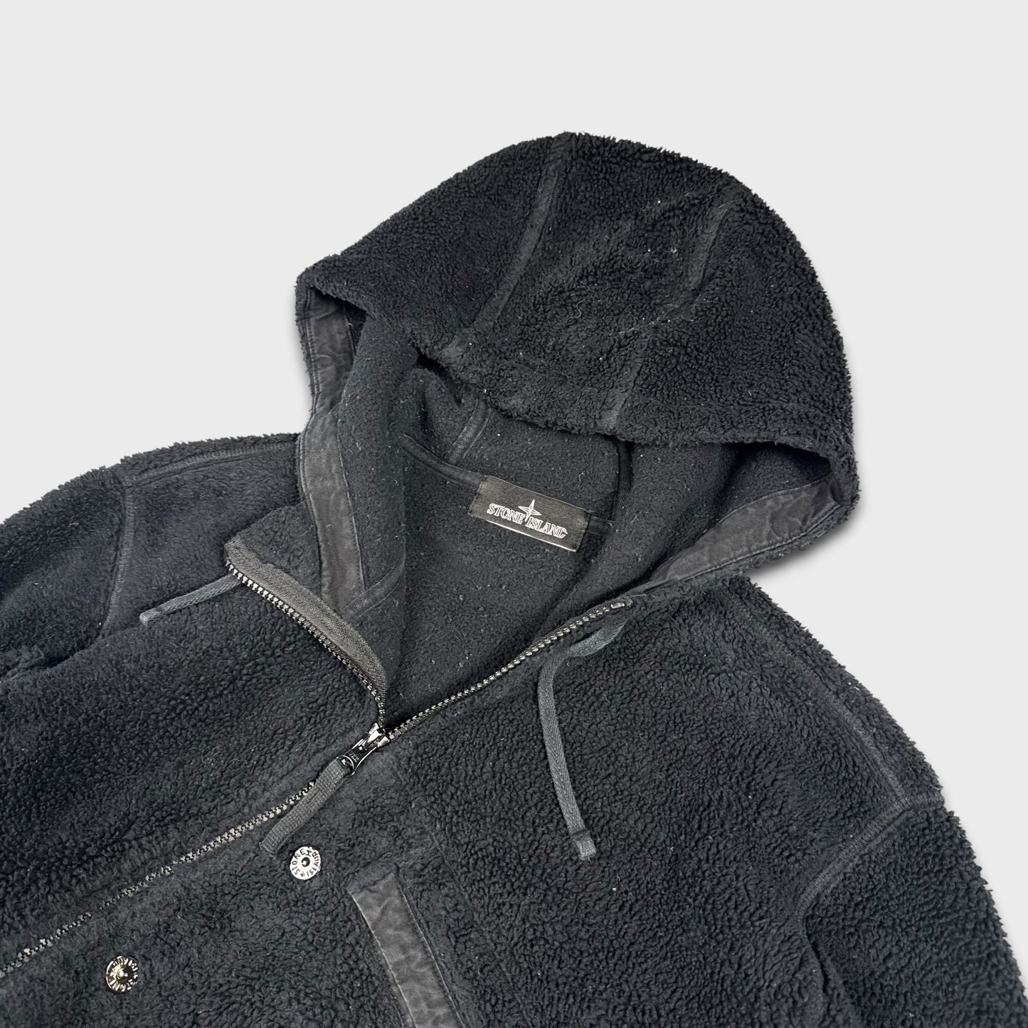 Stone Island Shadow Project Sherpa Fleece Jacket M