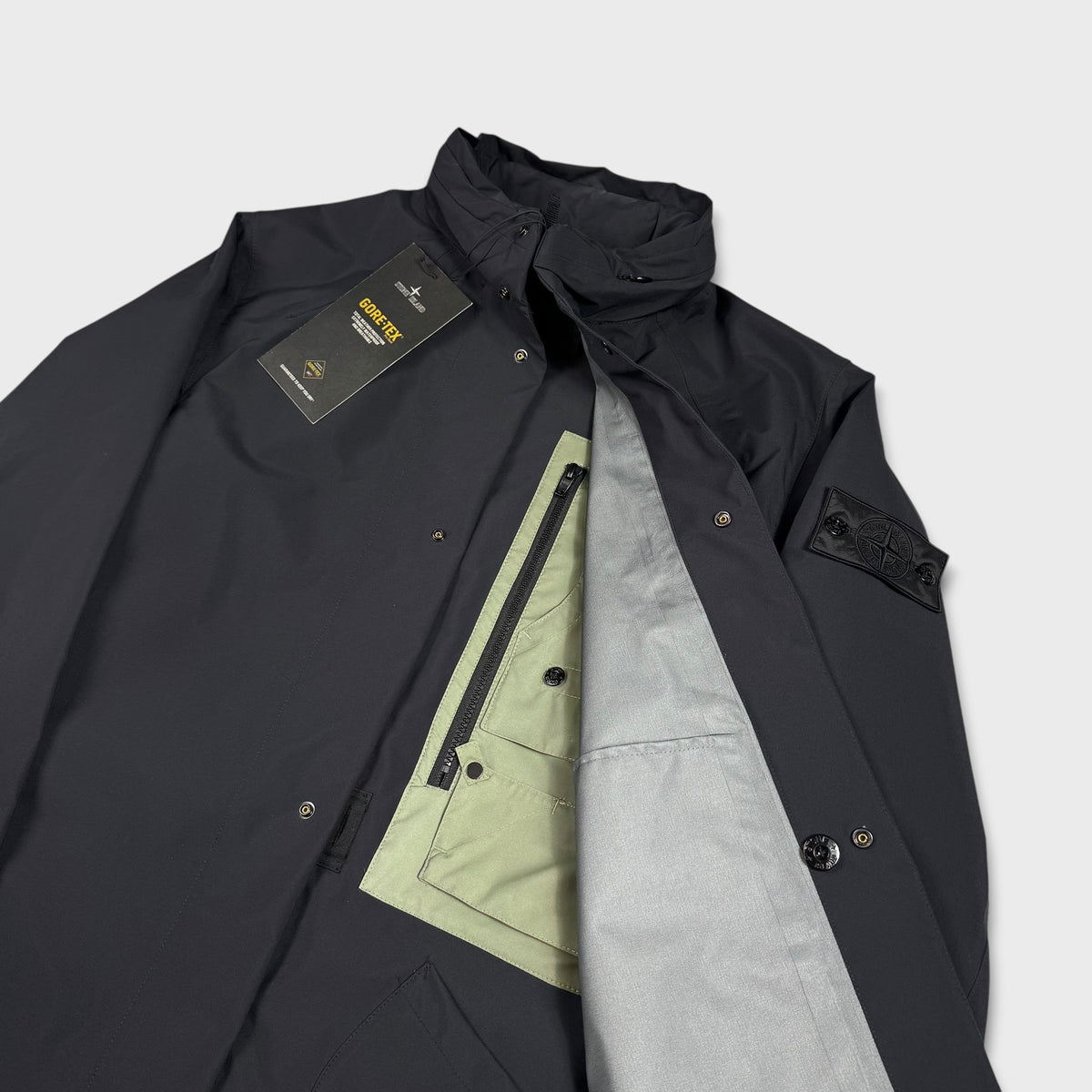 Stone Island Shadow Project Goretex Stealth Jacket Reflective Parka NEW XL