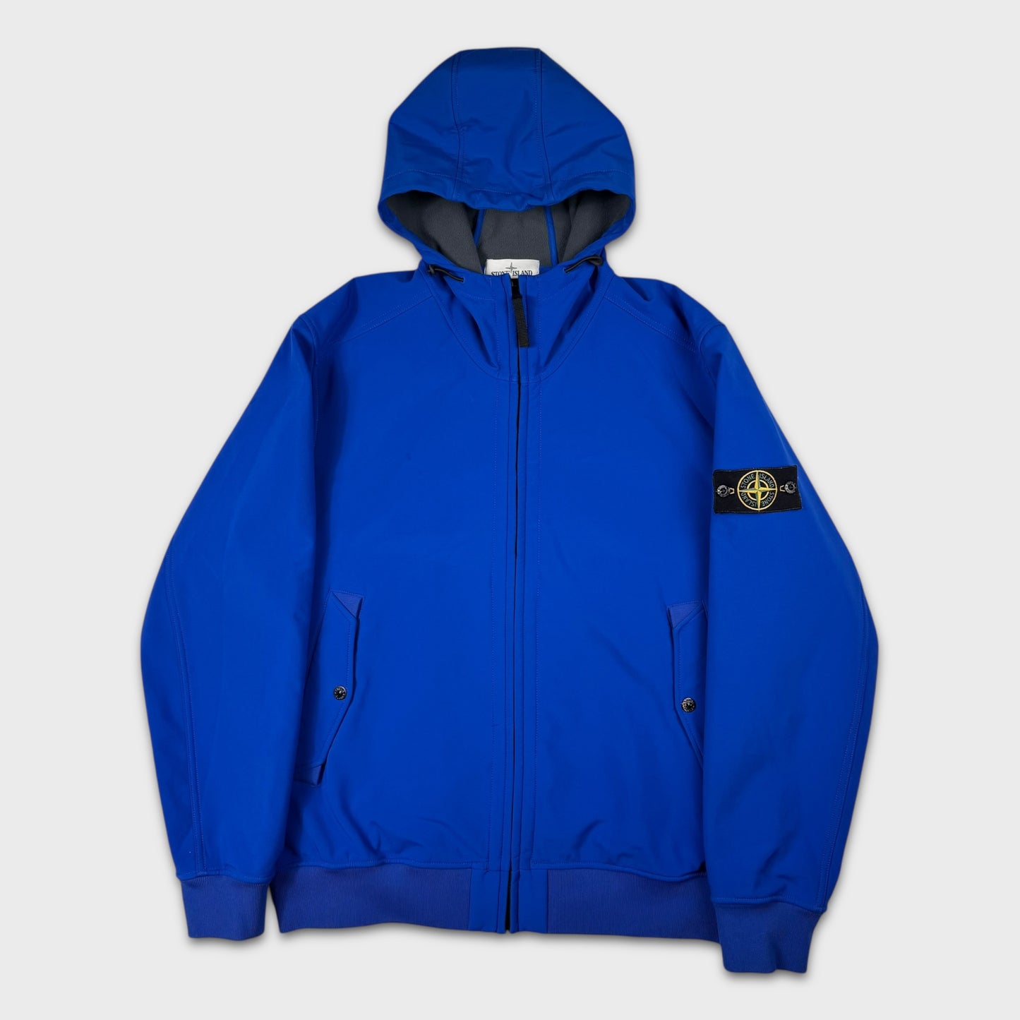 Stone Island Blue Soft Shell Jacket 3XL