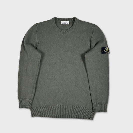 Stone Island 2025 Olive Green Knit XXL