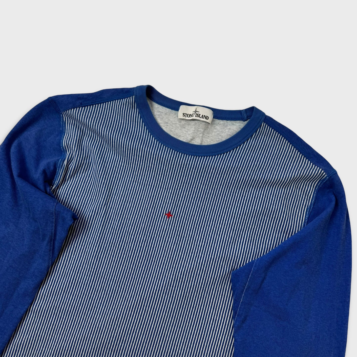 Stone Island Blue Marina Longsleeve T-Shirt M