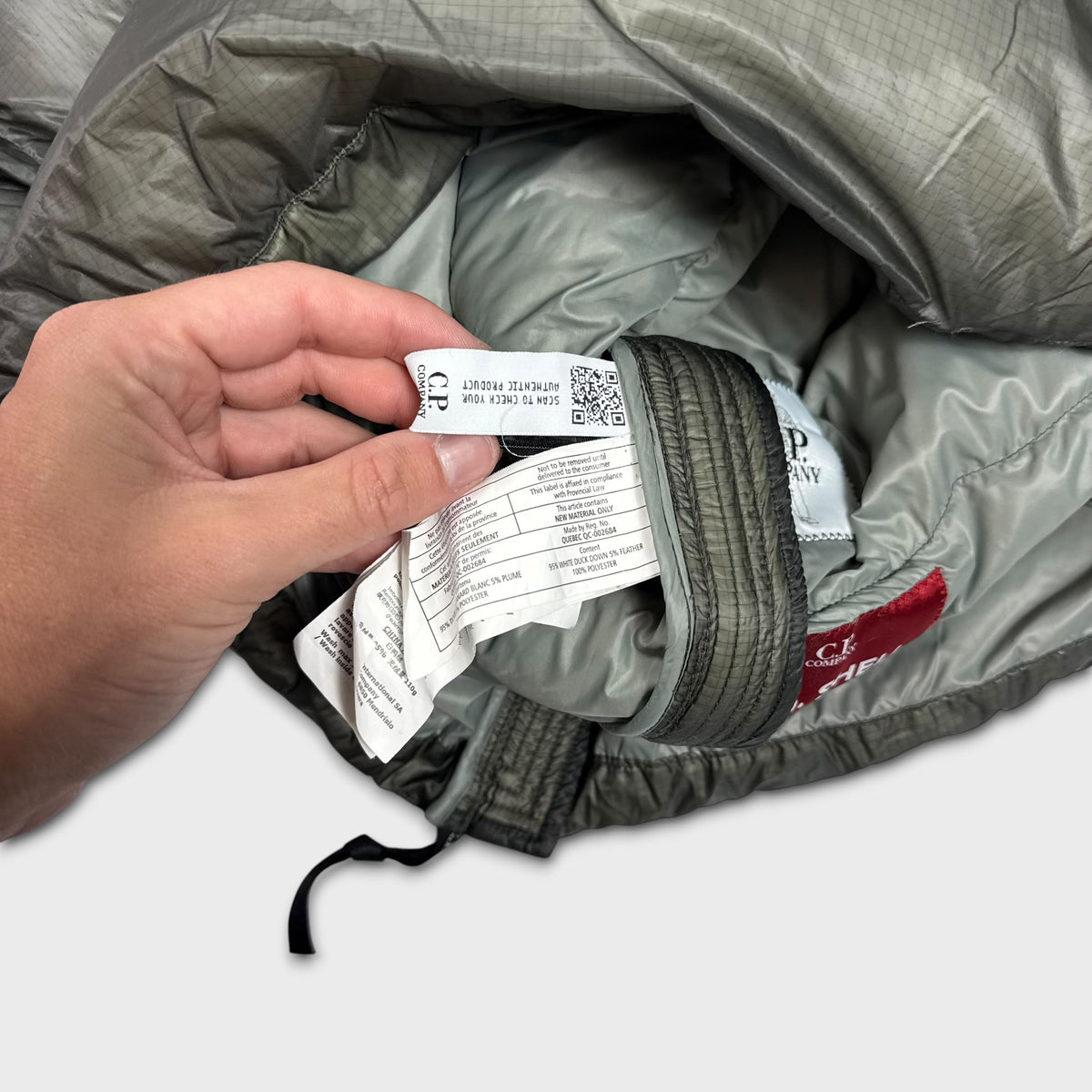 CP Company DD Shell Puffer Smock Jacket L