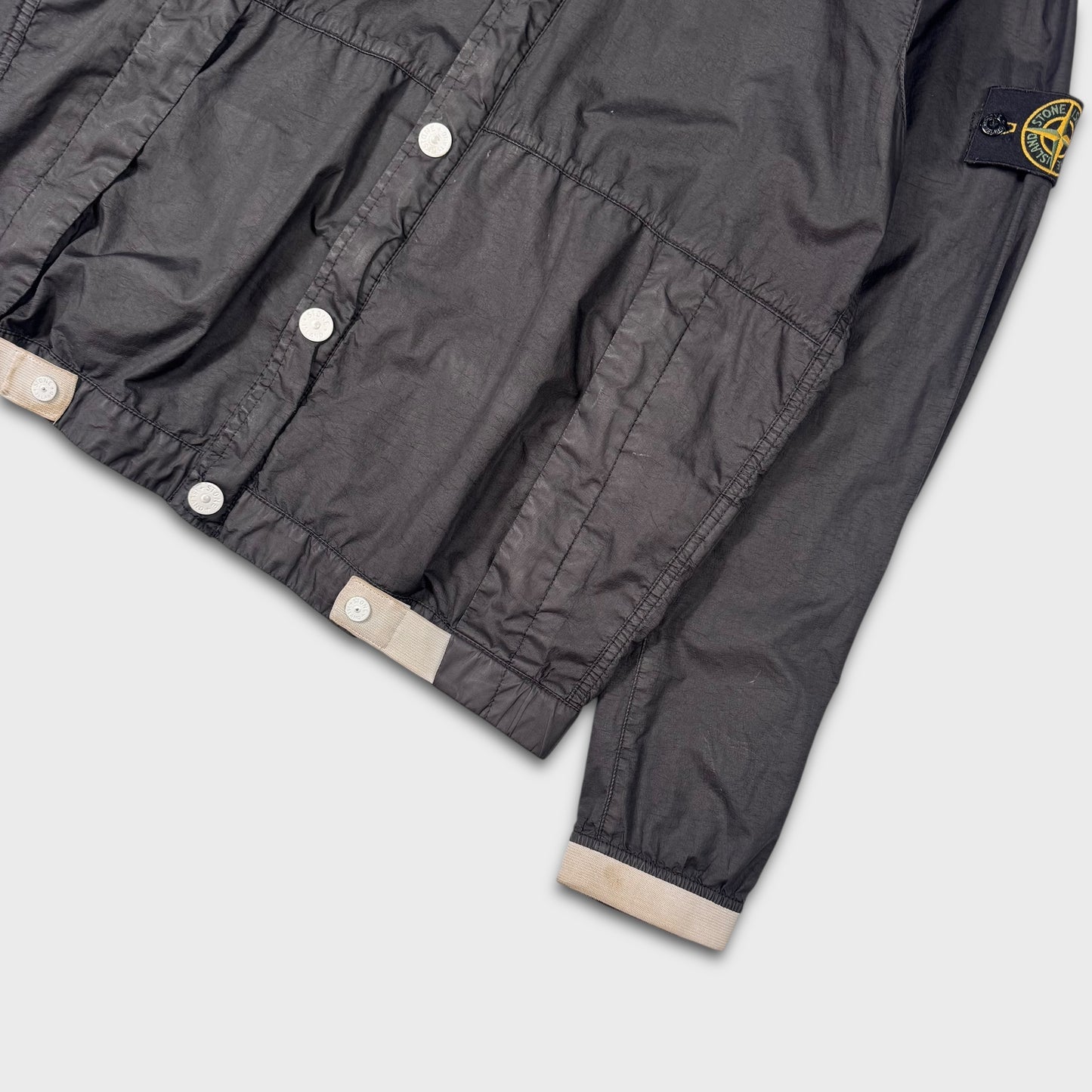 Stone Island Charcoal Membrana 3L TC Jacket L