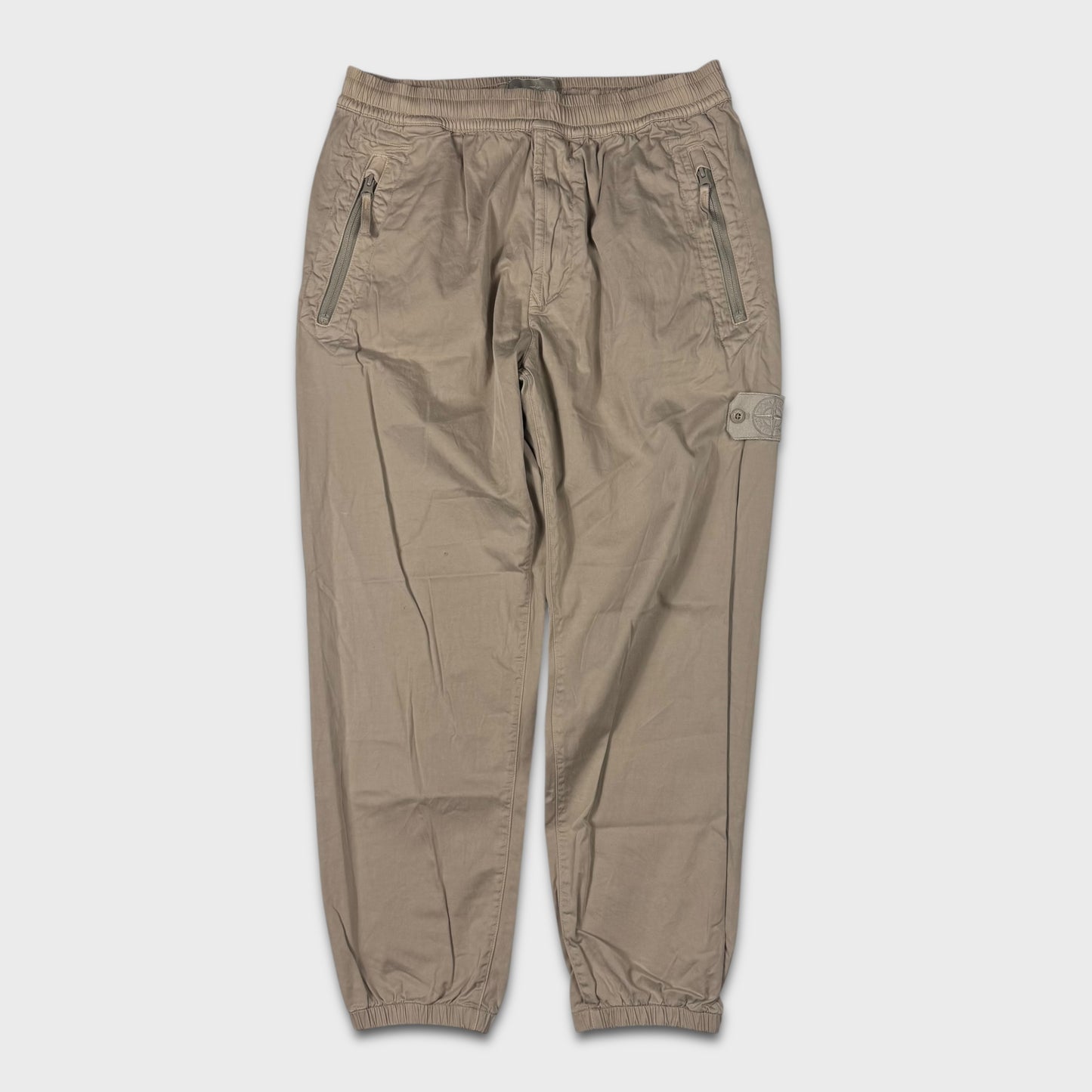 Stone Island Beige Ghost Cargo Pants W32