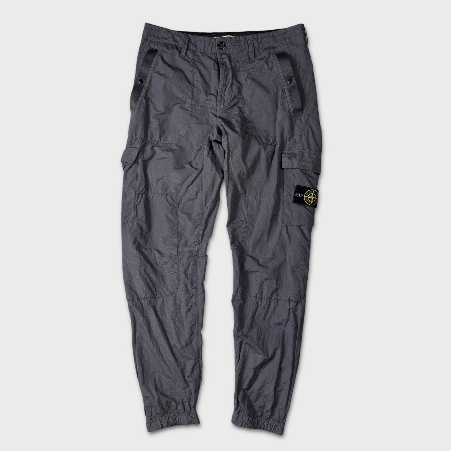 Stone Island Nylon Seersucker Cargo Pants W31