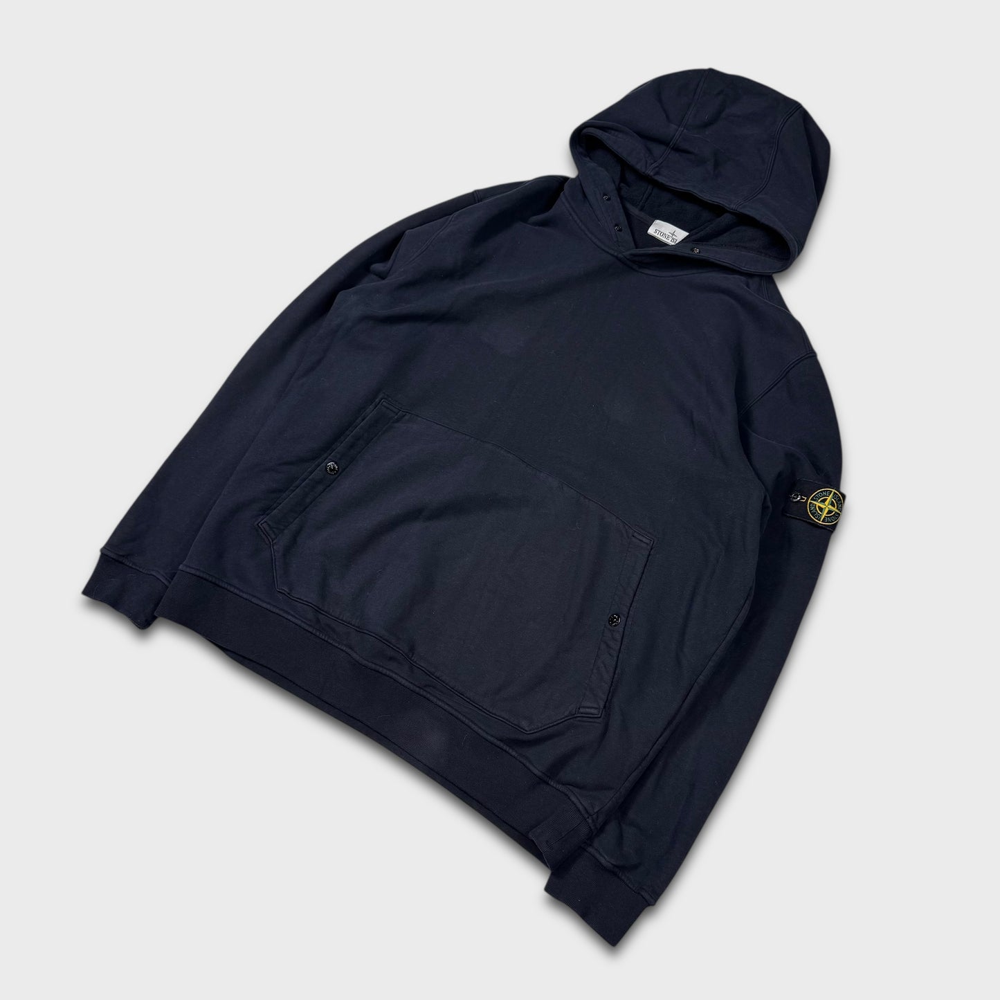 Stone Island Navy Pullover Hoodie 3XL