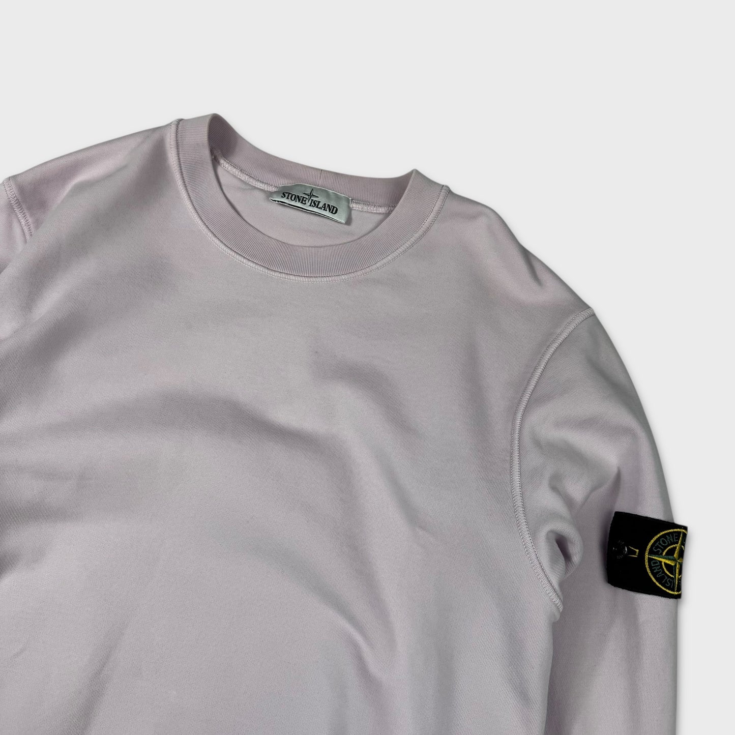 Stone Island Pale Pink Crewneck L