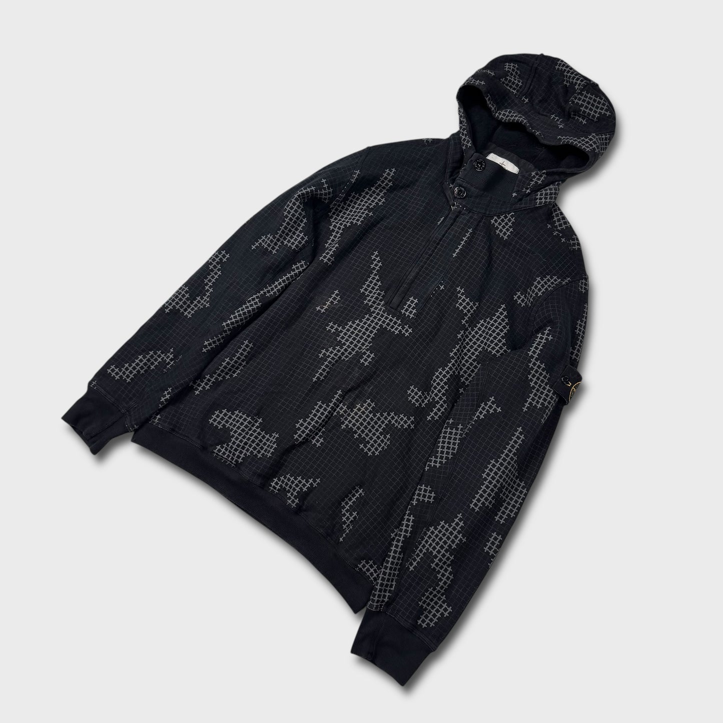 Stone Island Digital Camo Hoodie L