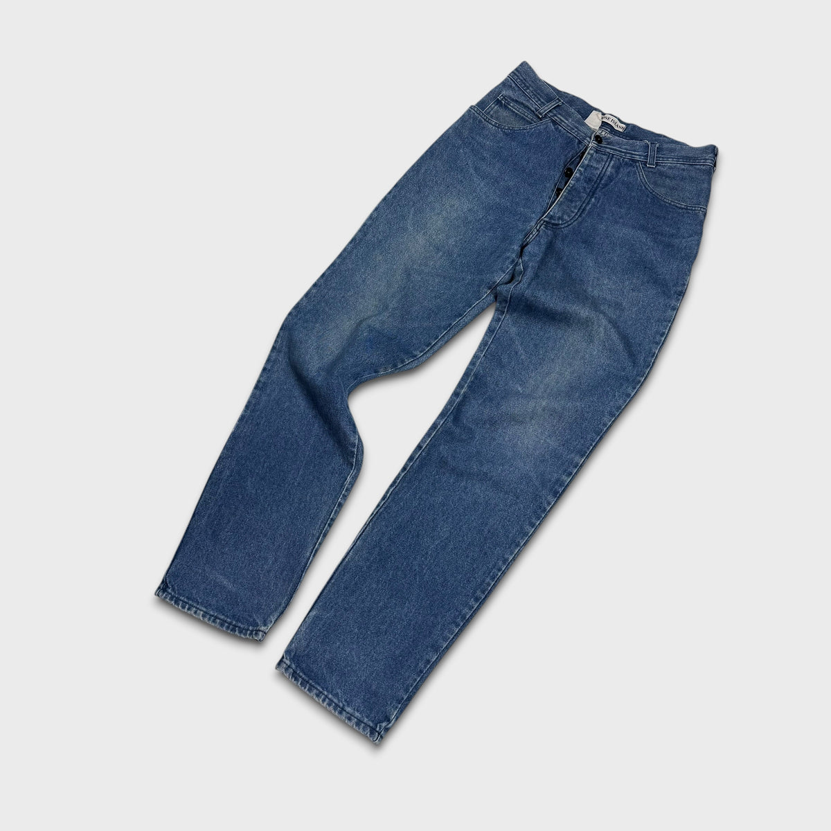 Stone Island 90’s Green Patch Denim Jeans W30