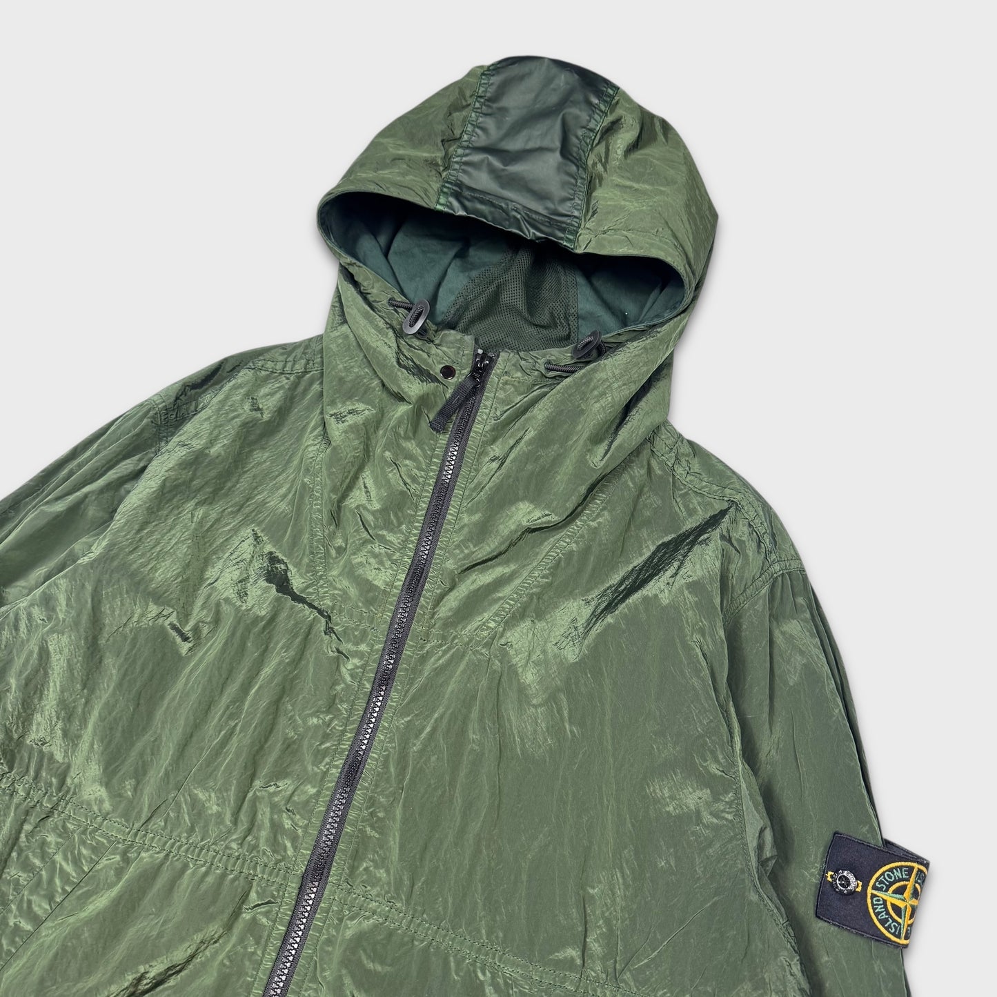 Stone Island Forrest Green Nylon Metal Jacket XXL