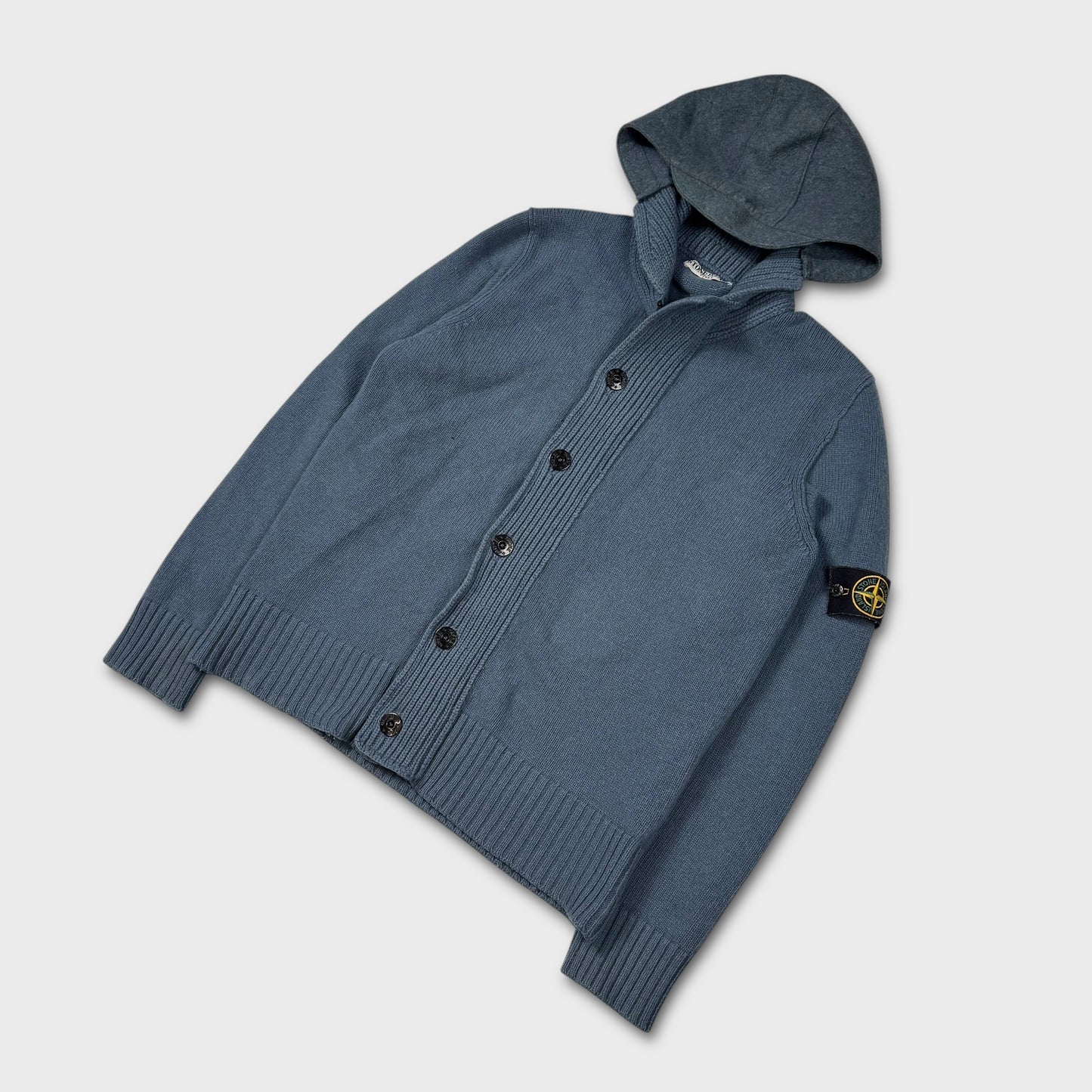 Stone Island 2000’s Wool Hoodie L