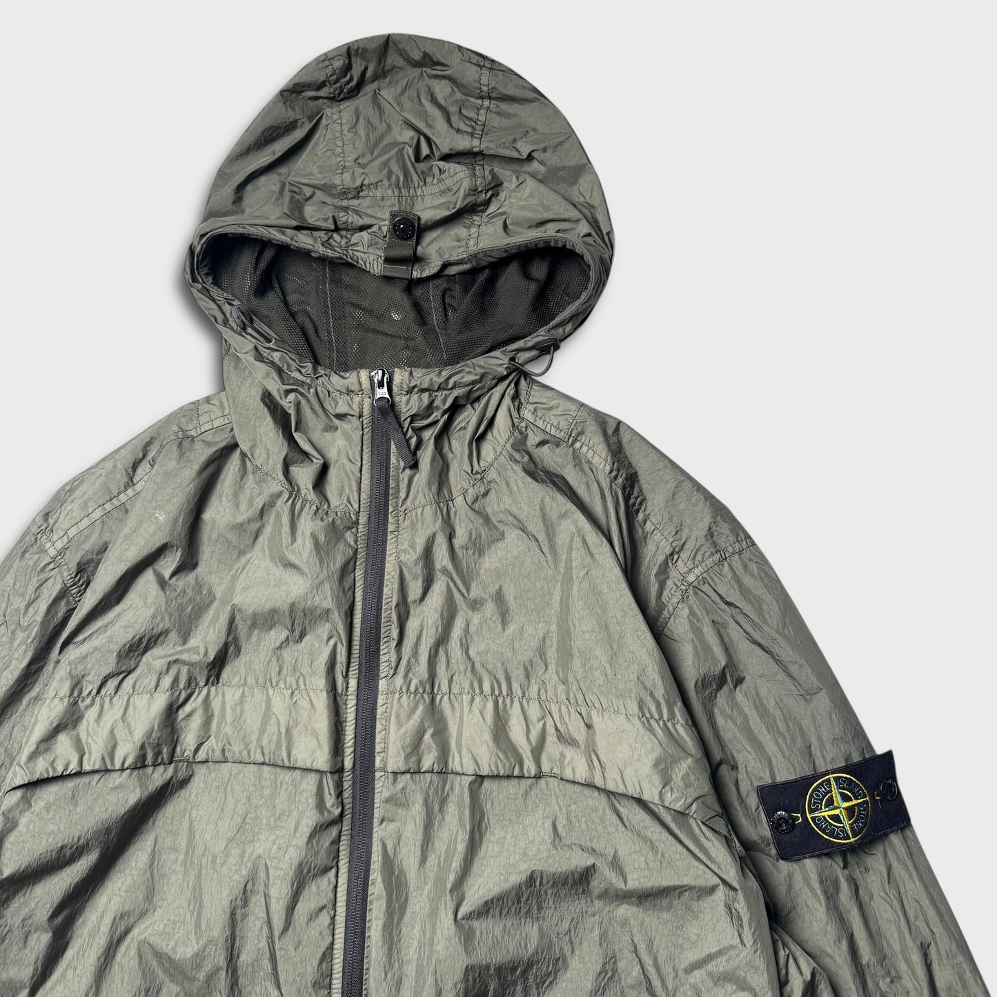 Stone Island Garment Dyed Crinkle Reps R-NY Jacket 3XL