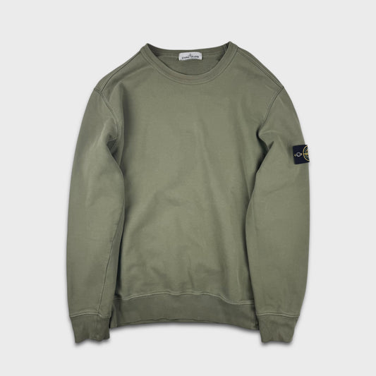 Stone Island Olive Green Crewneck XXL