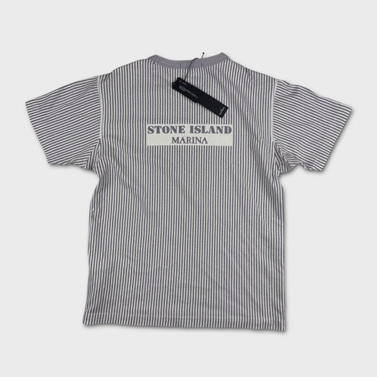 Stone Island Lavender / Grey Marina T-Shirt M