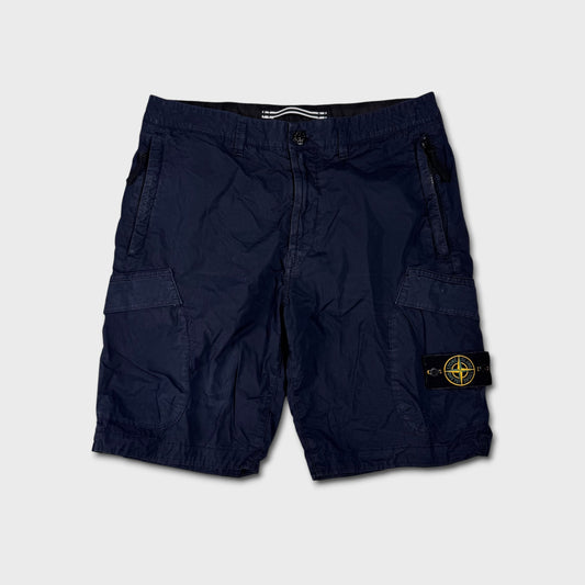 Stone Island Badge Cargo Shorts W32