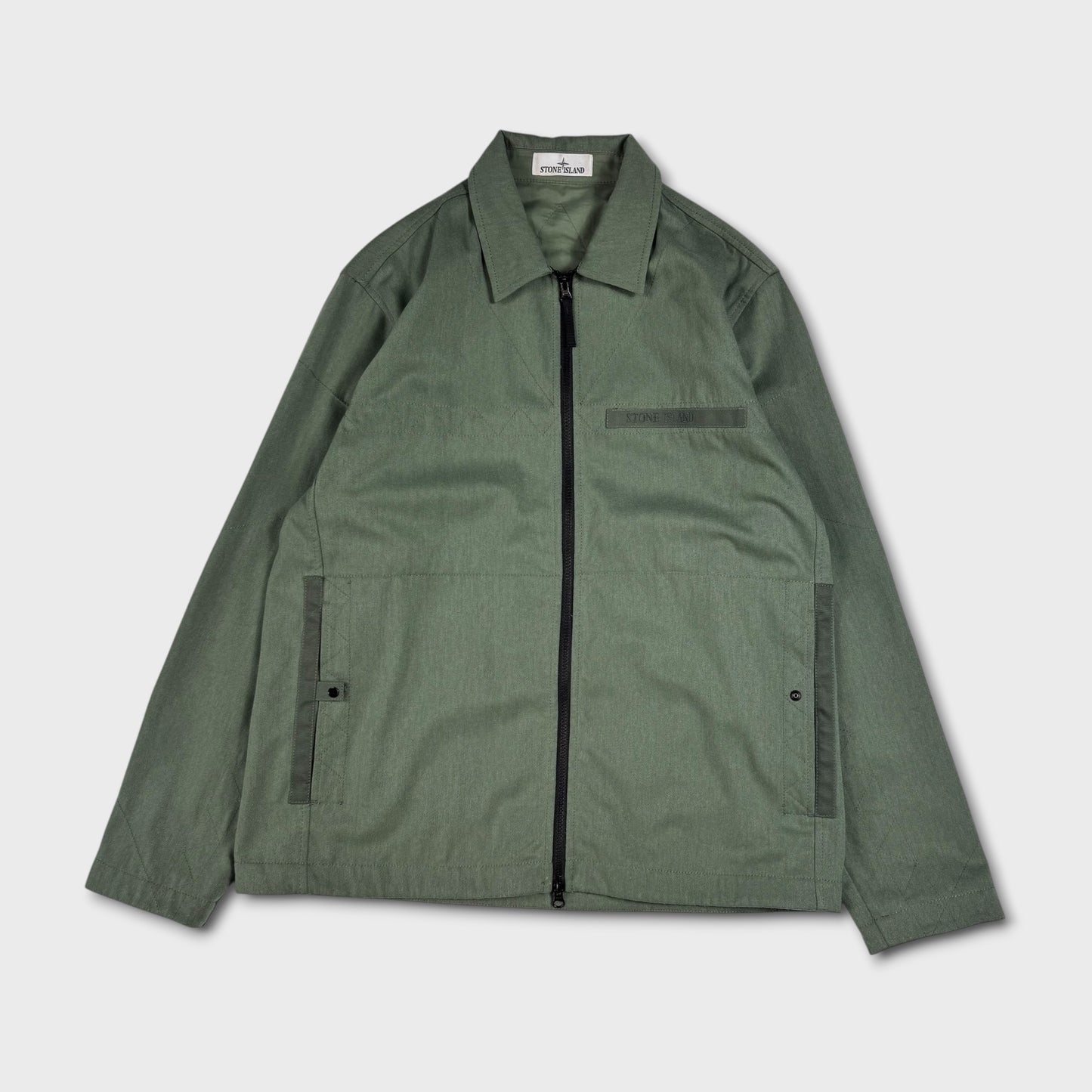 Stone Island Brushed Heavy Cotton Overshirt Jacket XL