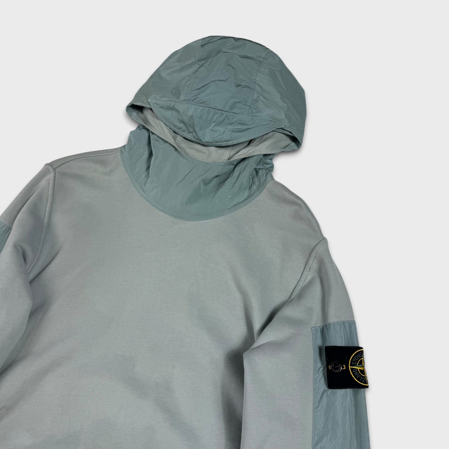 Stone Island Nylon Metal / Cotton Hoodie S
