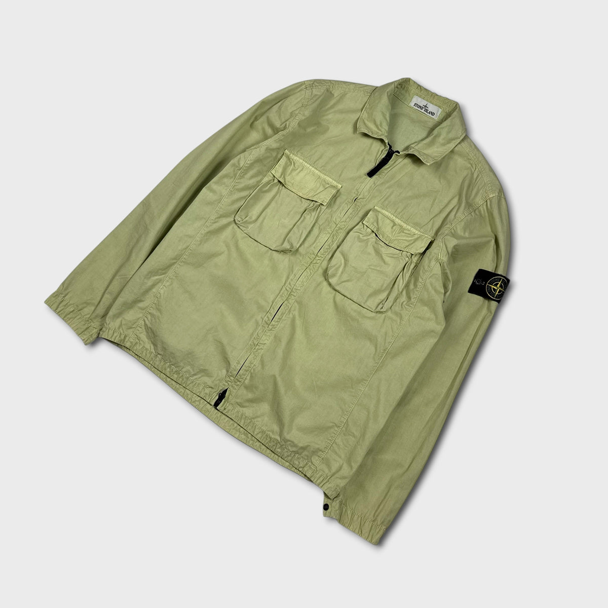Stone Island Full Zip Overshirt L