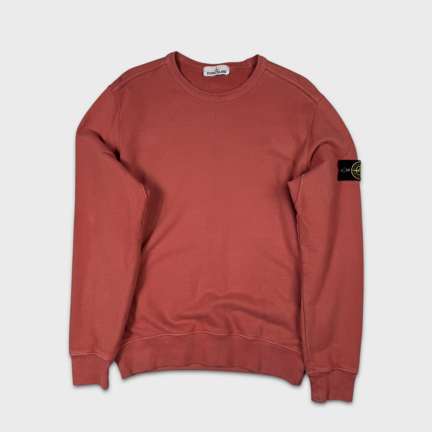 Stone Island Rust Crewneck Sweatshirt L