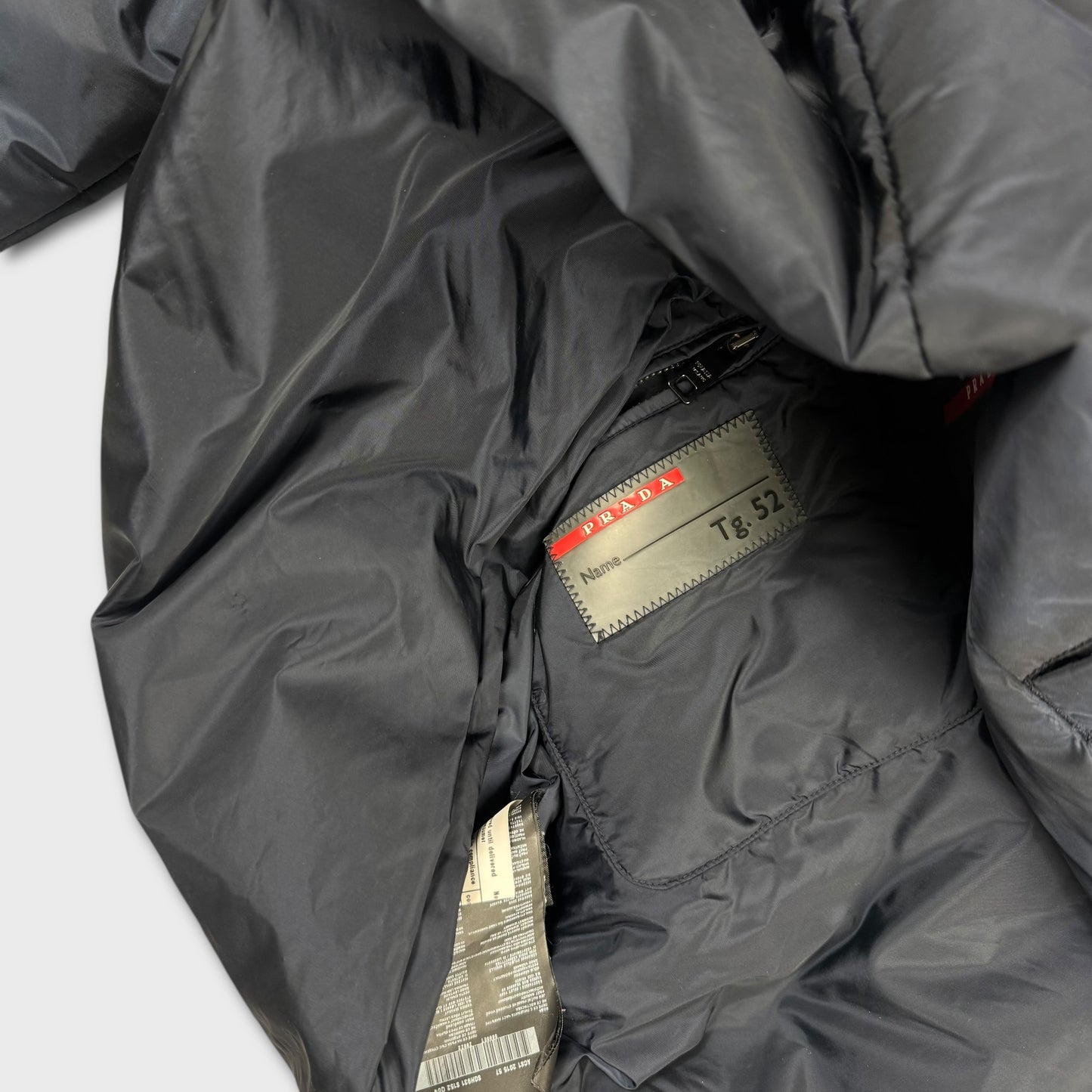 Prada Sport Padded Nylon Jacket L