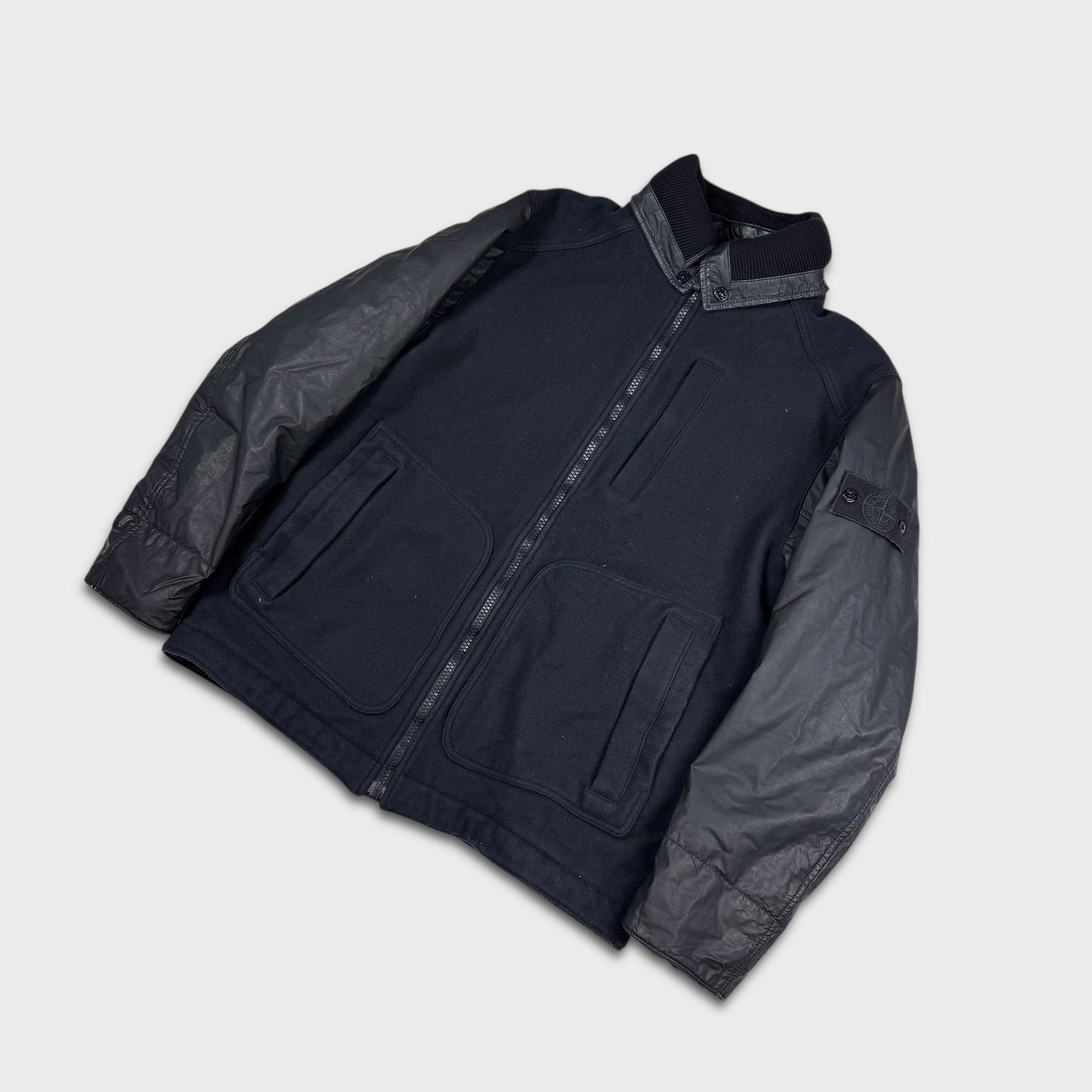 Stone Island Ghost Panno Tinto Mussola Piece XL