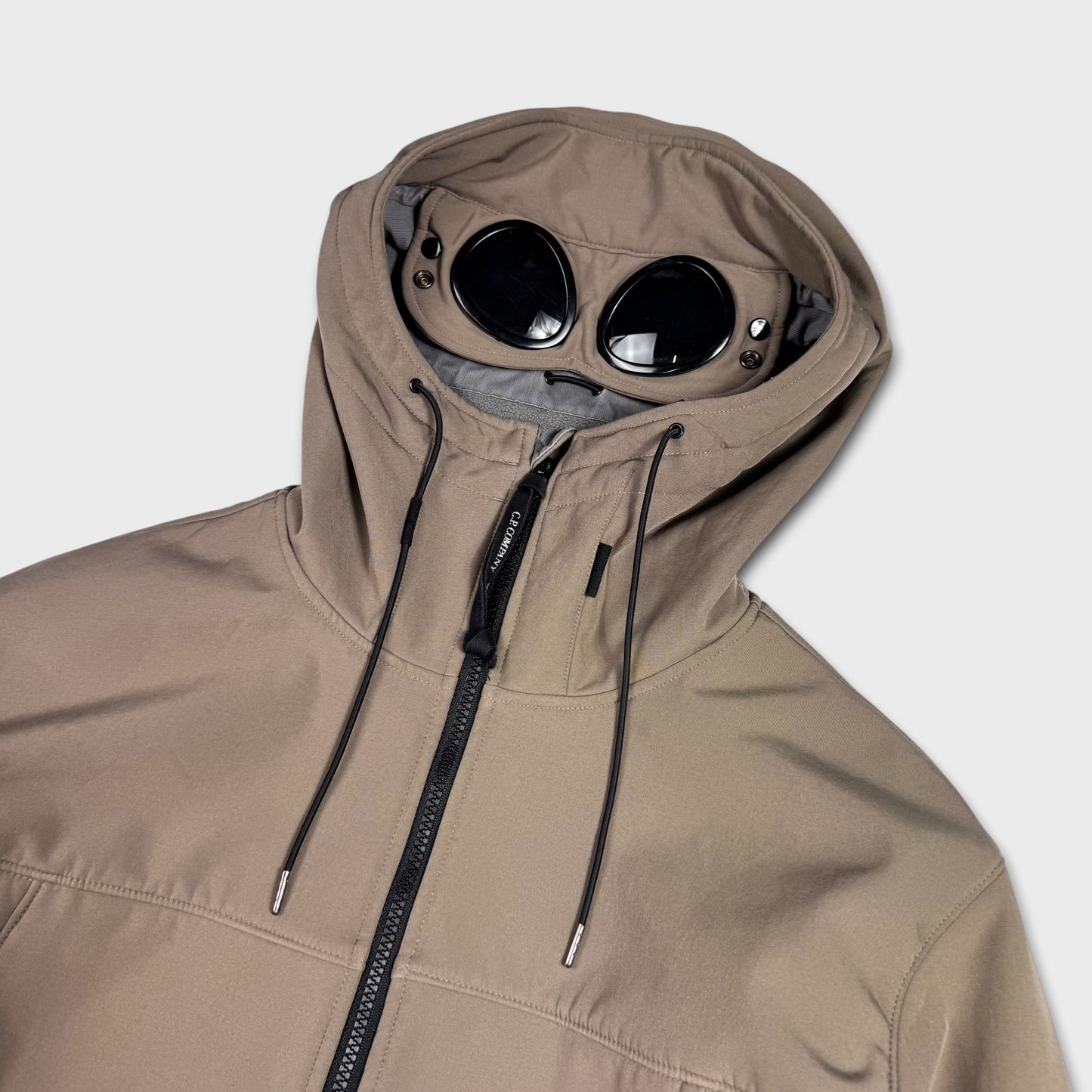 CP Company Khaki Soft Shell-R Jacket 3XL