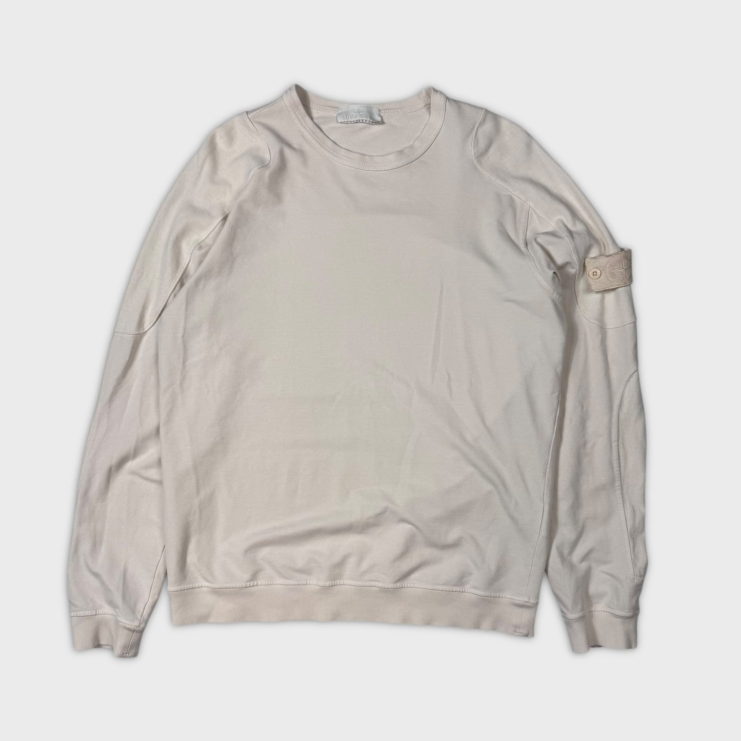 Stone Island White Ghost Crewneck XL