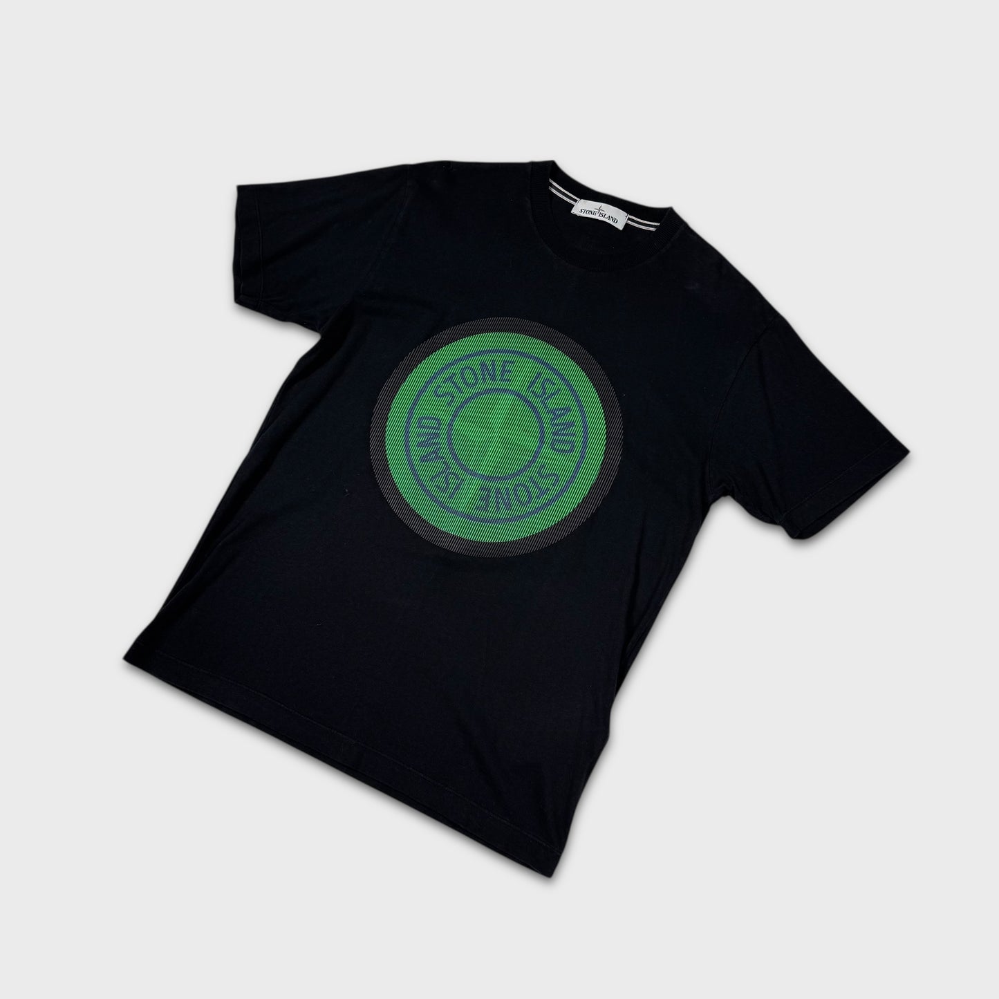 Stone Island Black Compass Graphic T-Shirt M