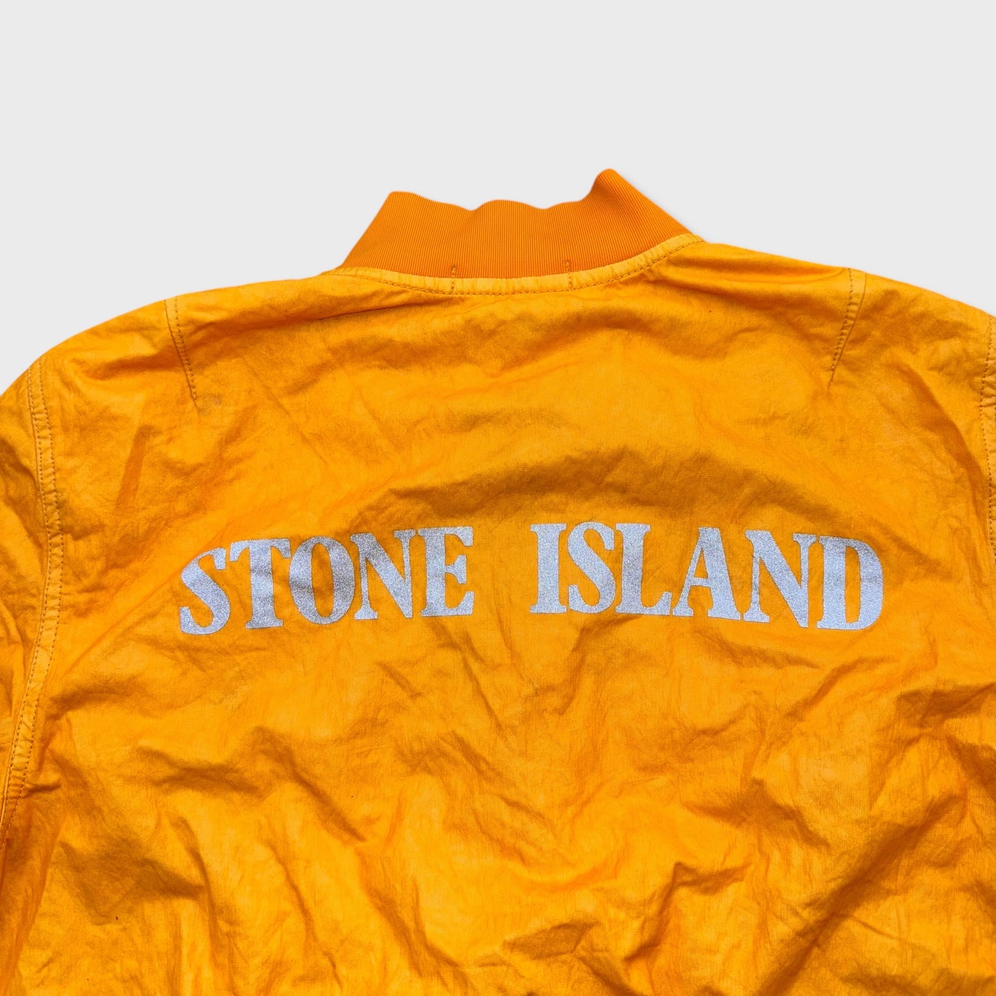 Stone Island Bijenkorf Tyvek Special Edi140n ‘White Mesh’ Jacket L