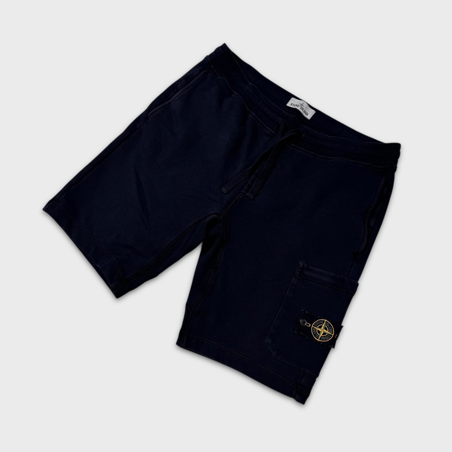 Stone Island Navy Cotton Shorts XL