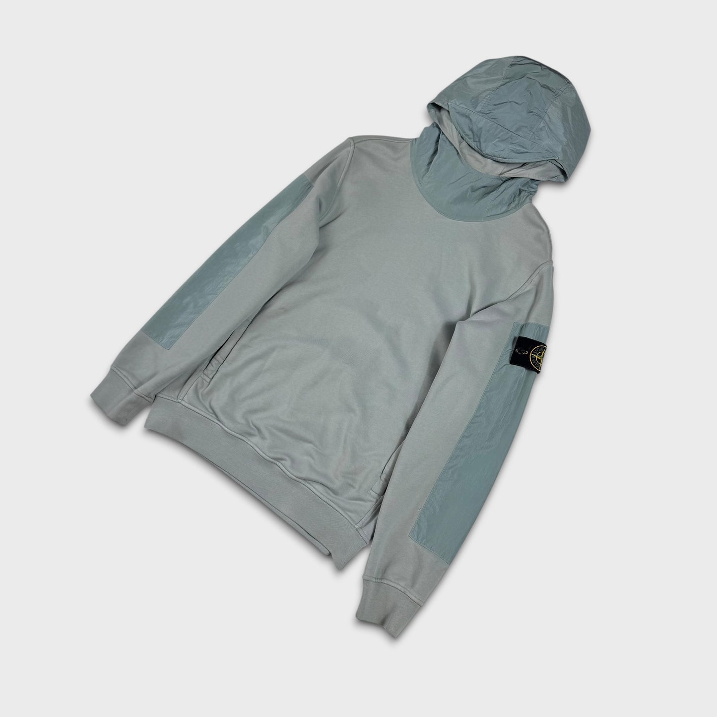 Stone Island Nylon Metal / Cotton Hoodie S