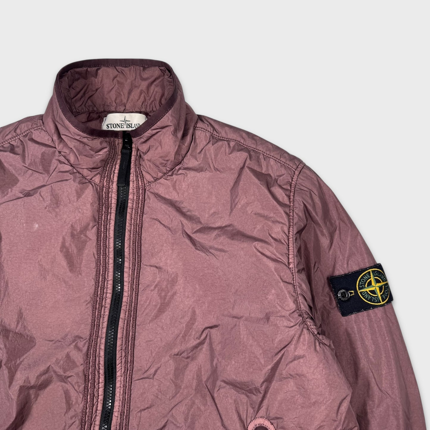 Stone Island Garment Dyed Crinkle Reps NY Jacket L