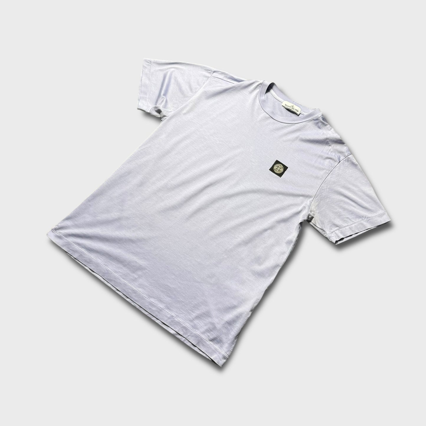 Stone Island Lavender Compass T-Shirt L