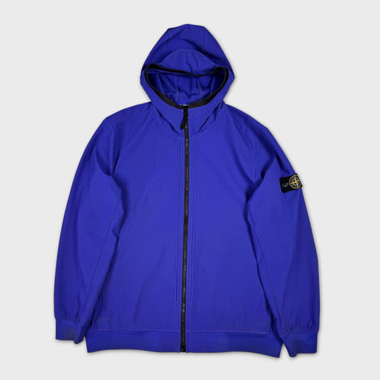 Stone Island Royal Blue Soft Shell Jacket 3XL