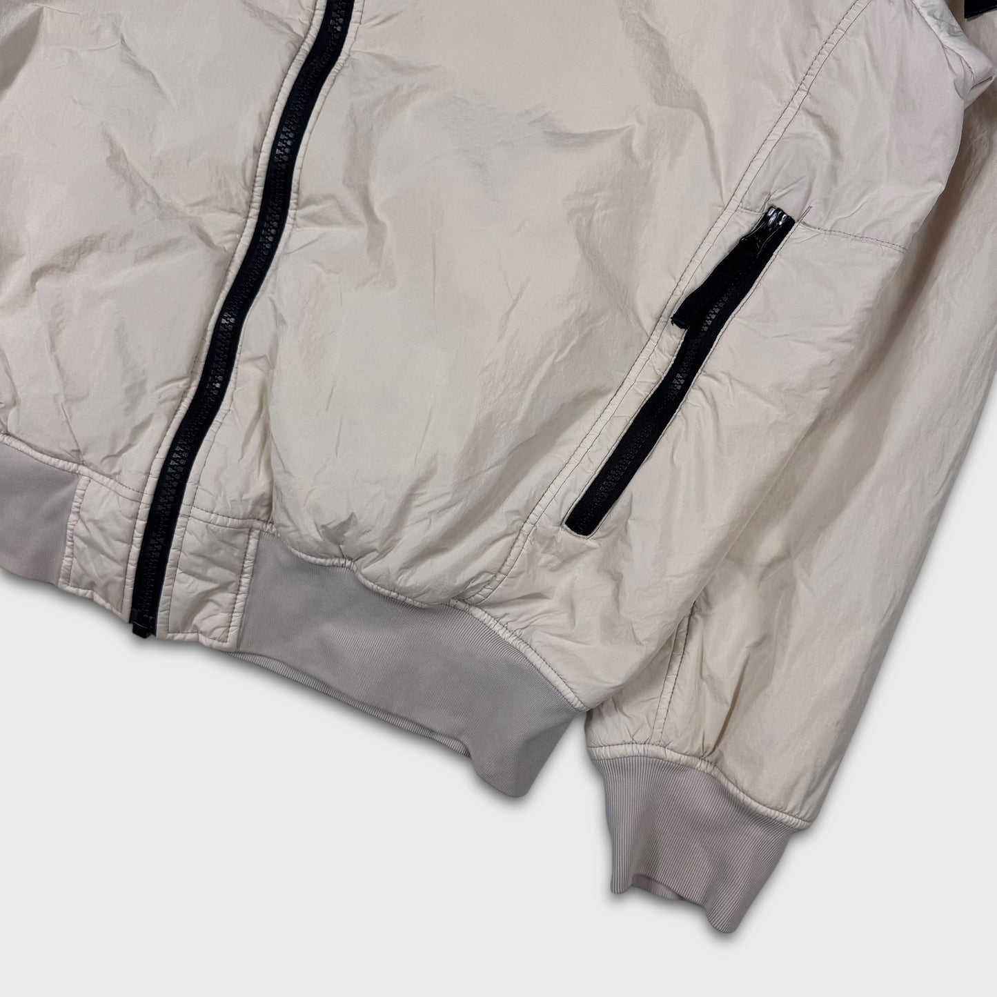 Stone Island Crinkle Reps NY Puffa Bomber Jacket 3XL